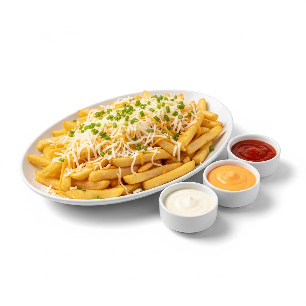 صورة فرايز بالجبنة